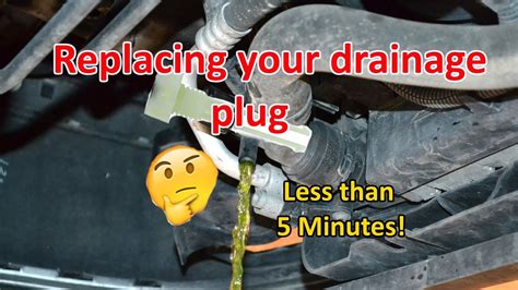 radiator drain plug leaking|How to Fix a Radiator Drain Plug